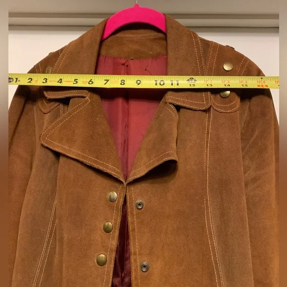 🔥 Vintage Suede Jacket - Western Chic Meets Rockstar Vibes 🤠🎸🔥 - Picture 13 of 16